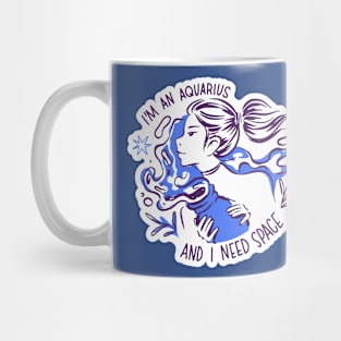 Your Aquarius Sign On The Shirt Mug